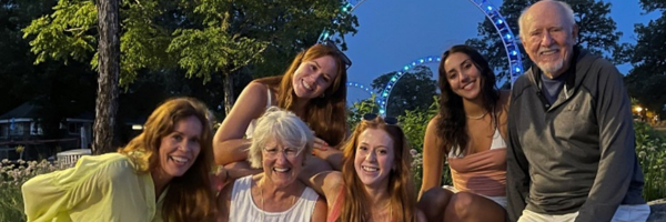 Image of senior grandparents with grandchildren