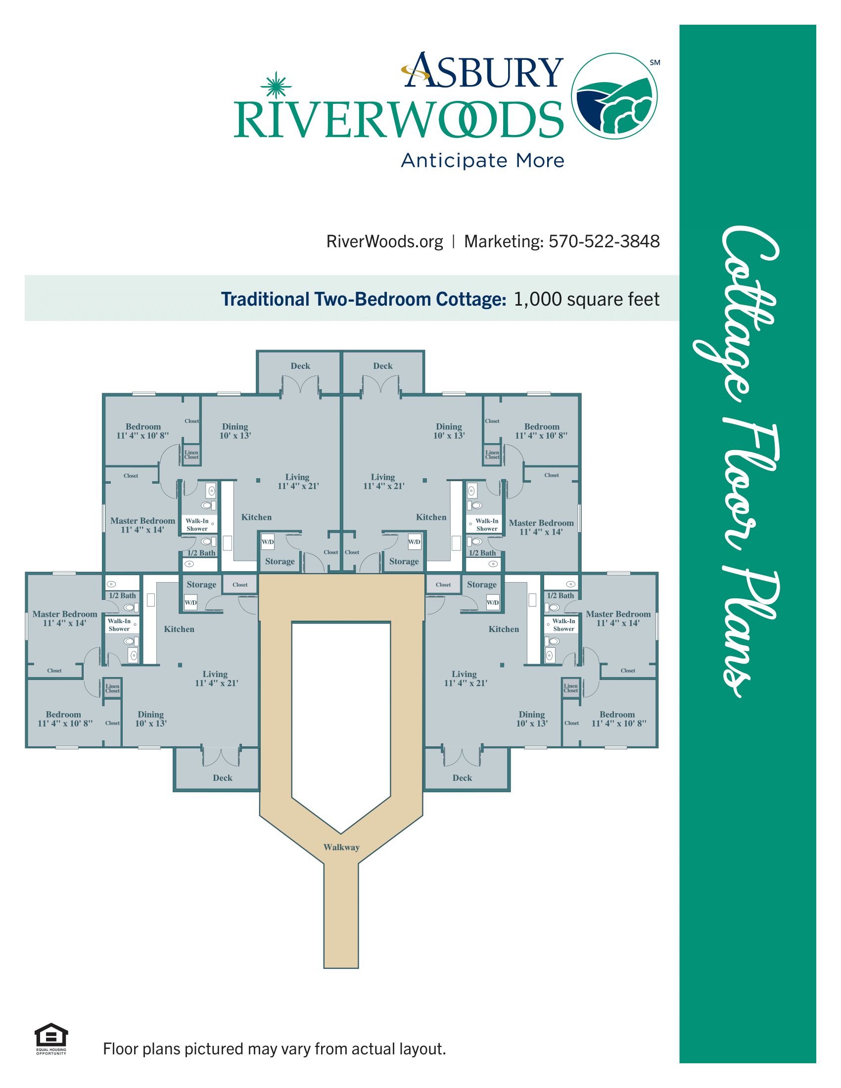 Cottage floor plan