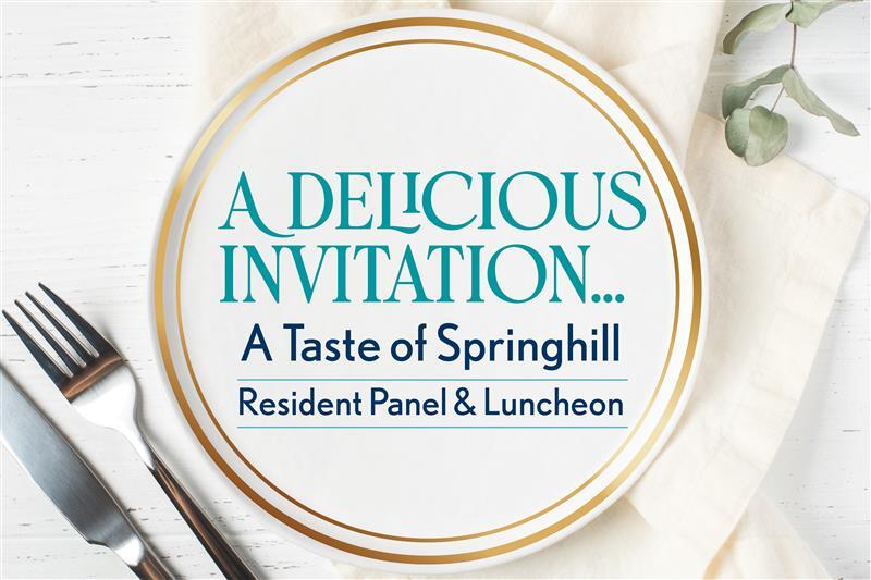 SPH A Taste of Springhill Flyer
