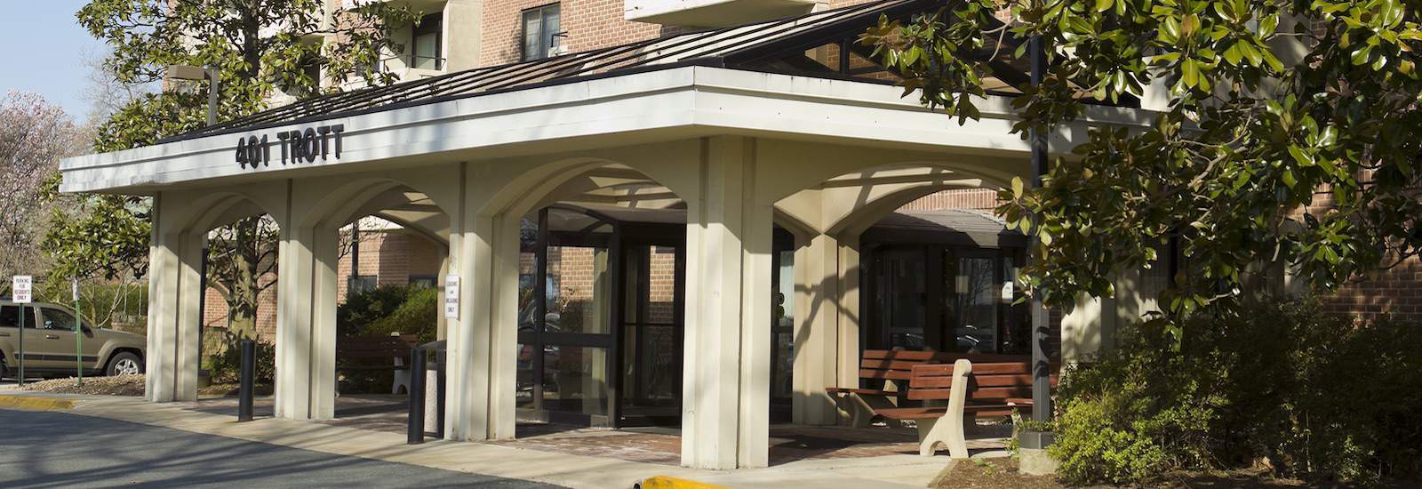 Trott Apartment Building Entrance