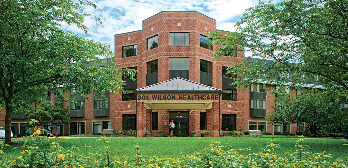 wilson health care center entrance