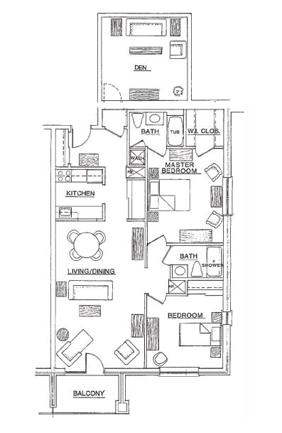 Bethany Village Junaluska II Floor Plan