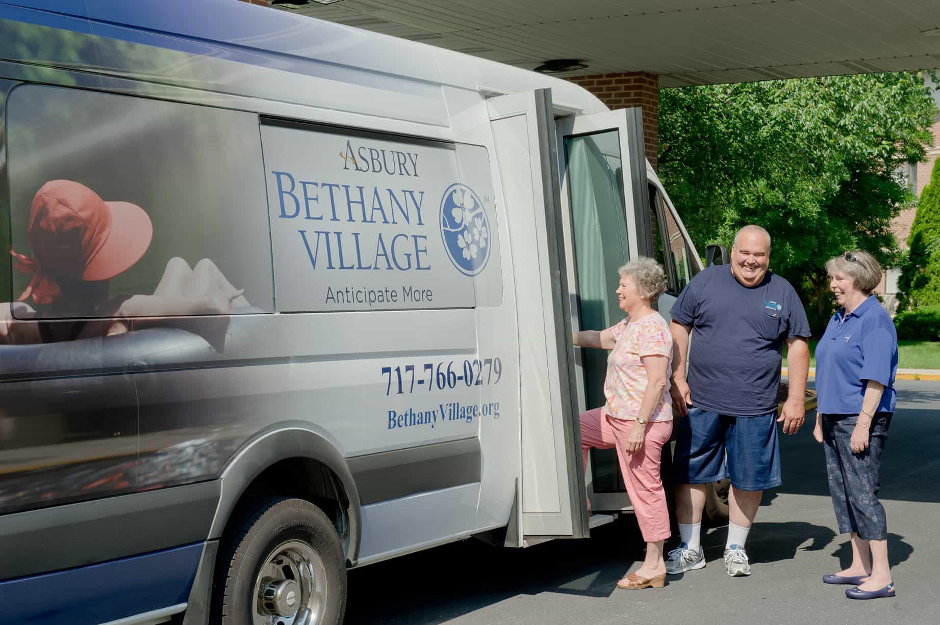 bethany village transportation