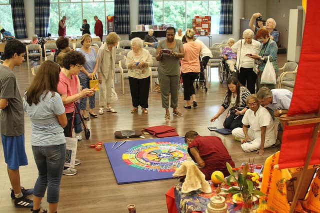 Tibetan Monks Bring Art & Peace to Asbury