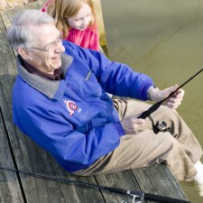 Hal Gaut fishing