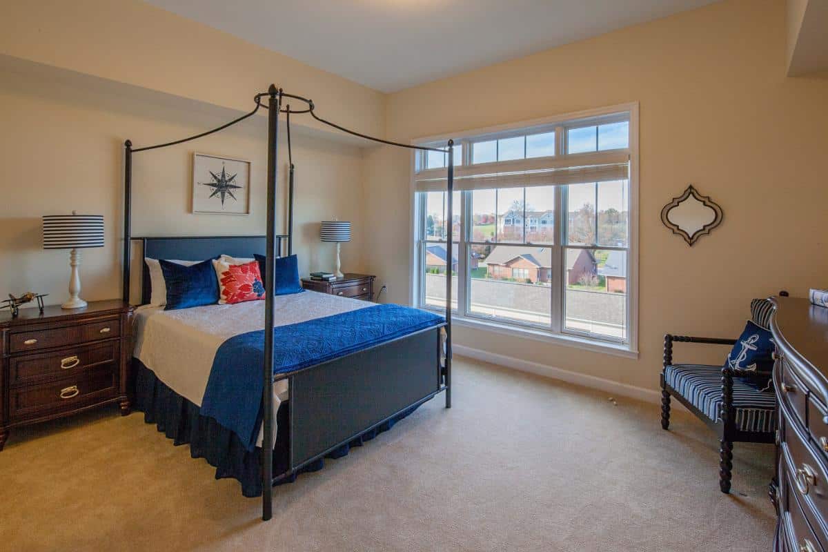 bedroom at Asbury Place Maryville