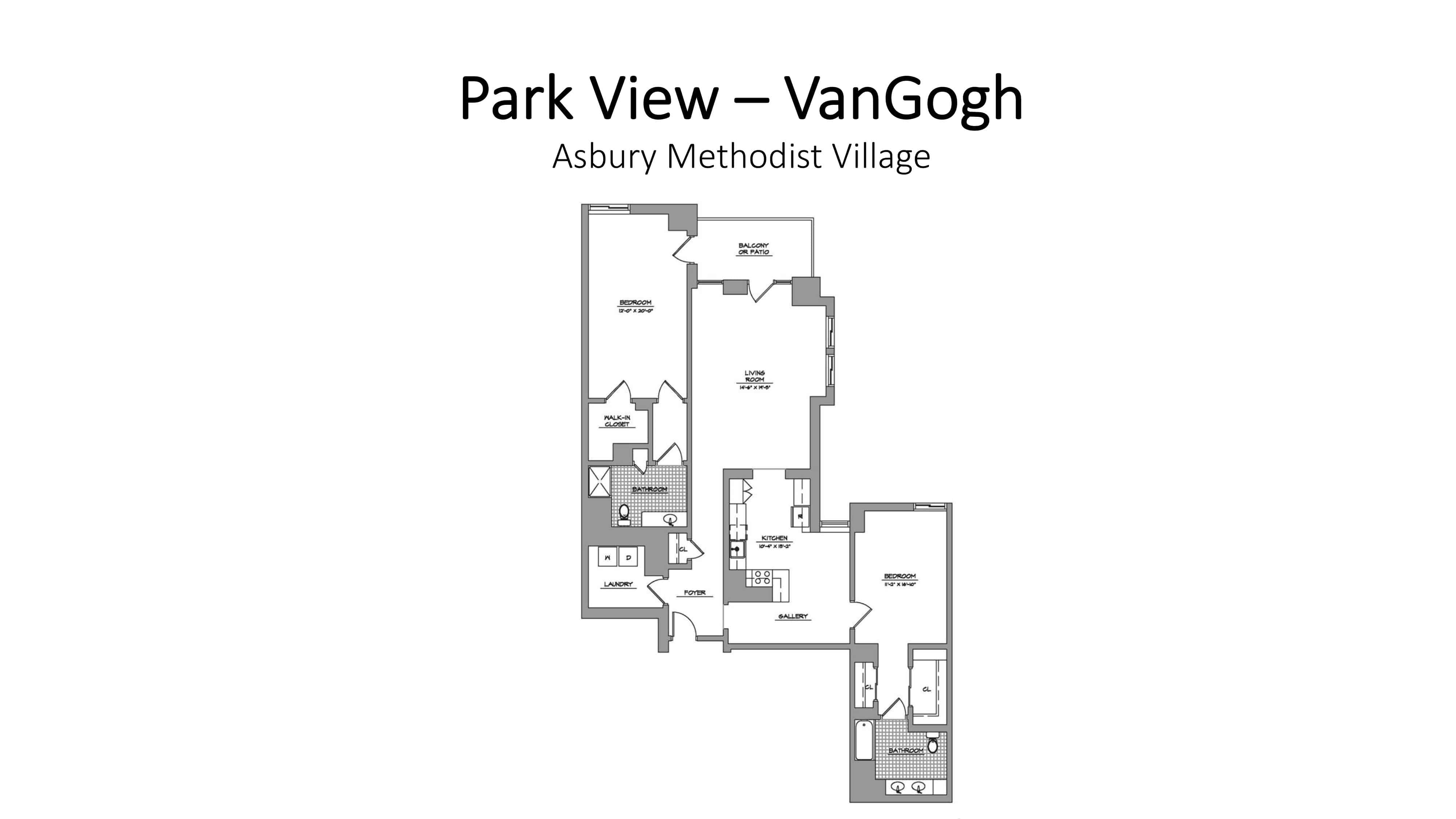park view vangogh floor plan