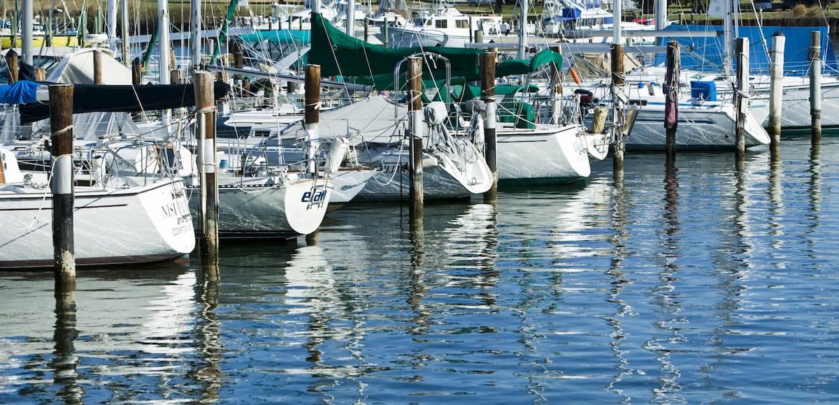 boats docked at solomons