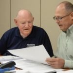 Dave Spaeder works with son Terry at the family plumbing business