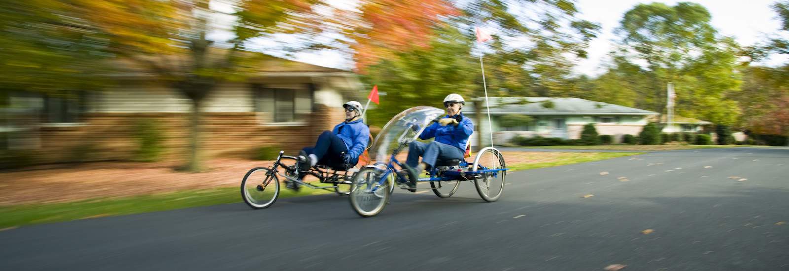 seniors cycling