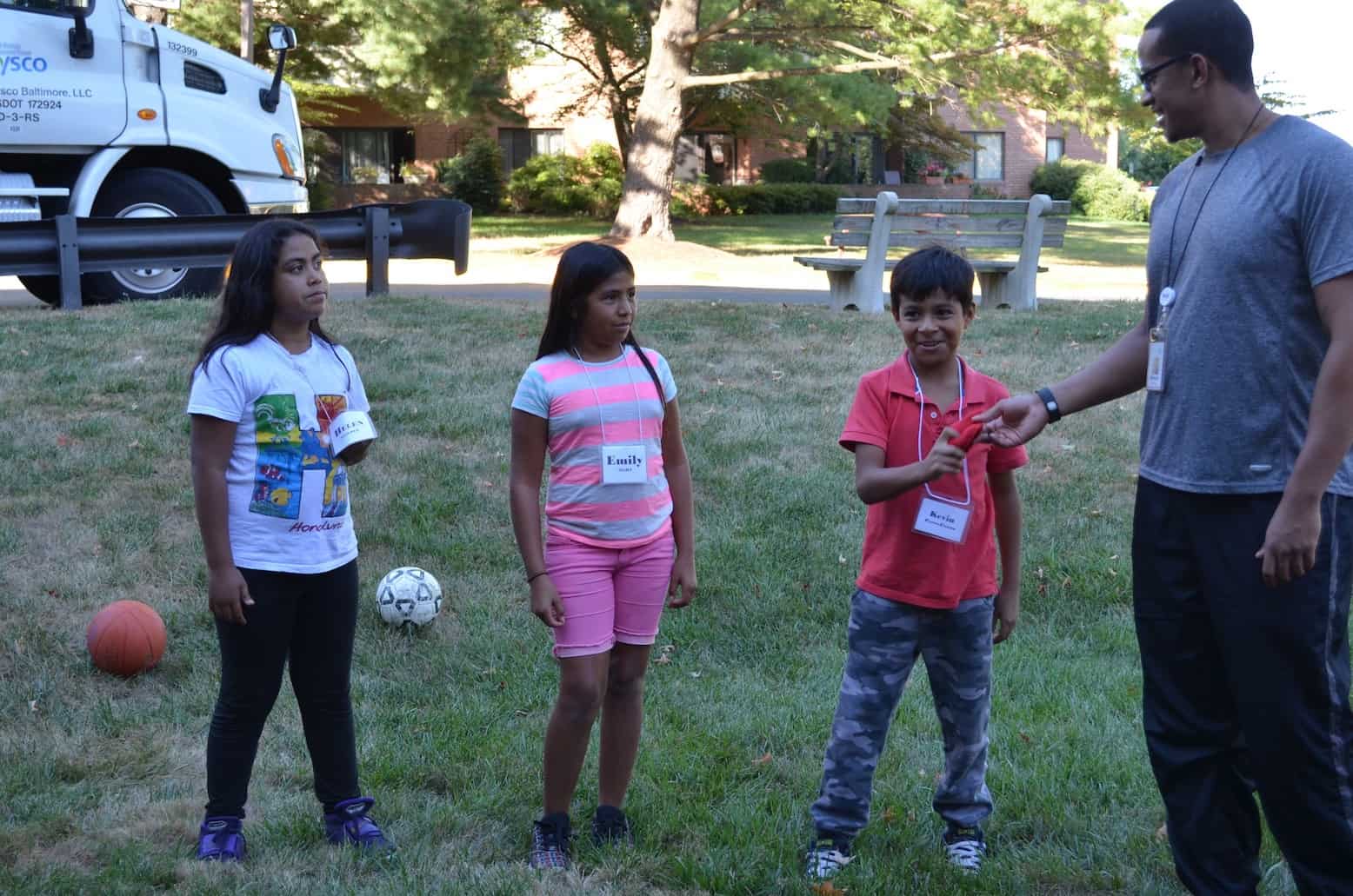 kids playing sports