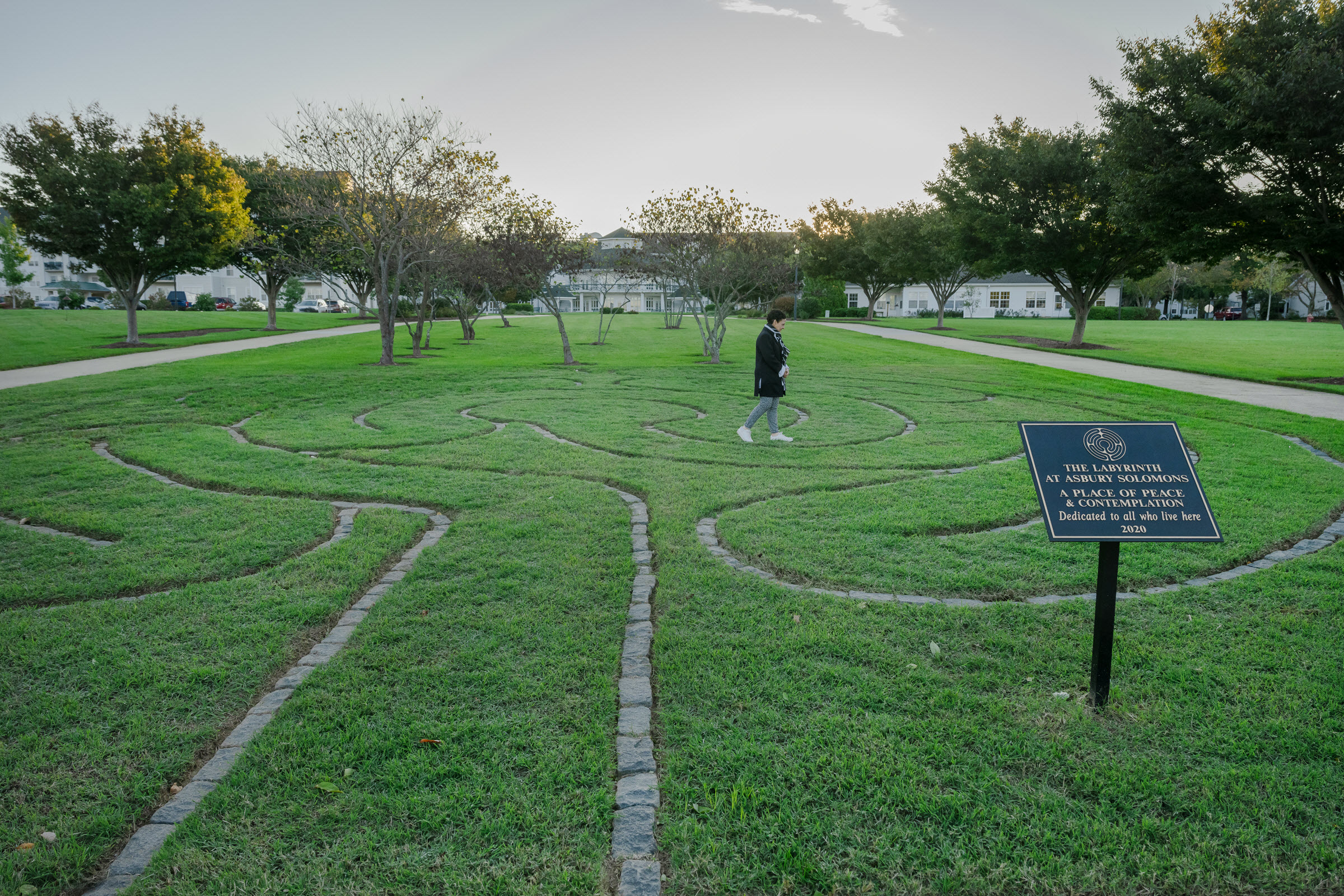 labyrinth at Solomons