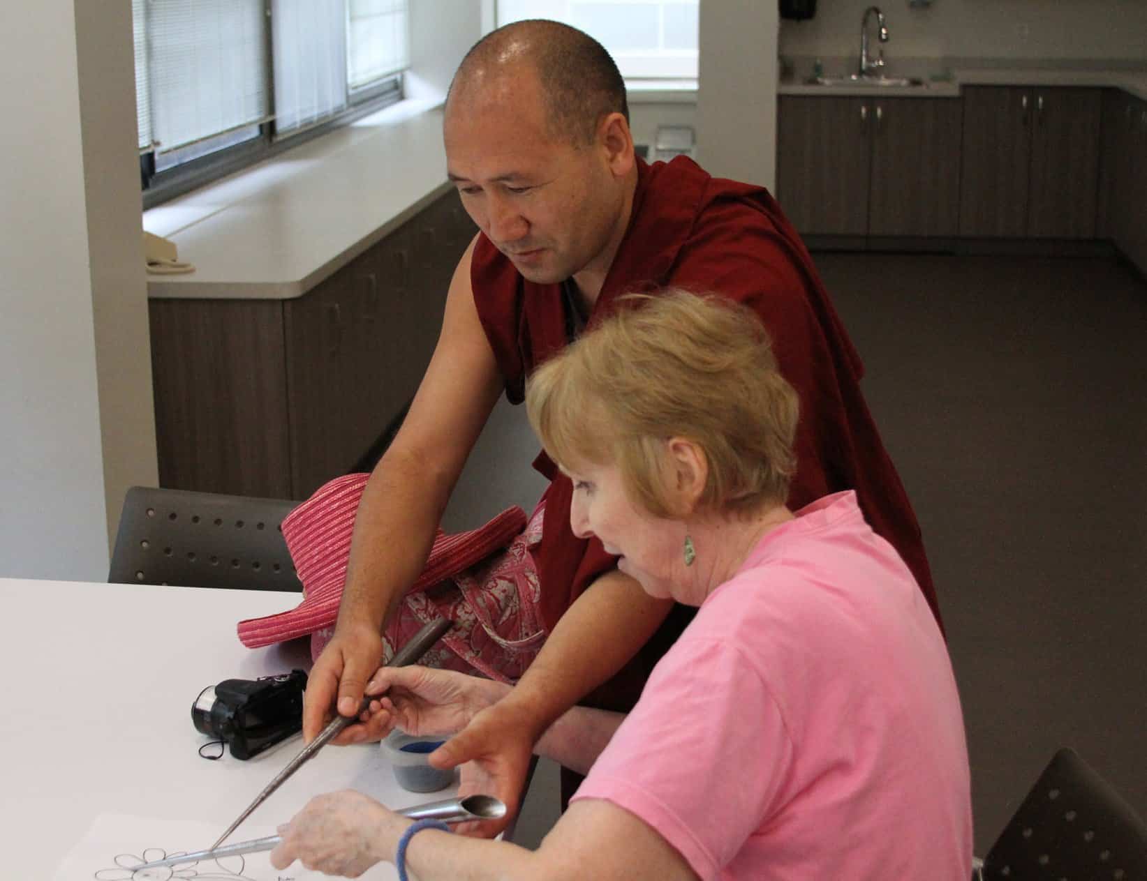 Tibetan Monks Bring Art & Peace to Asbury