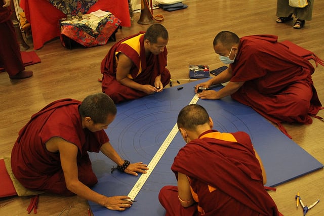 Tibetan Monks Bring Art & Peace to Asbury