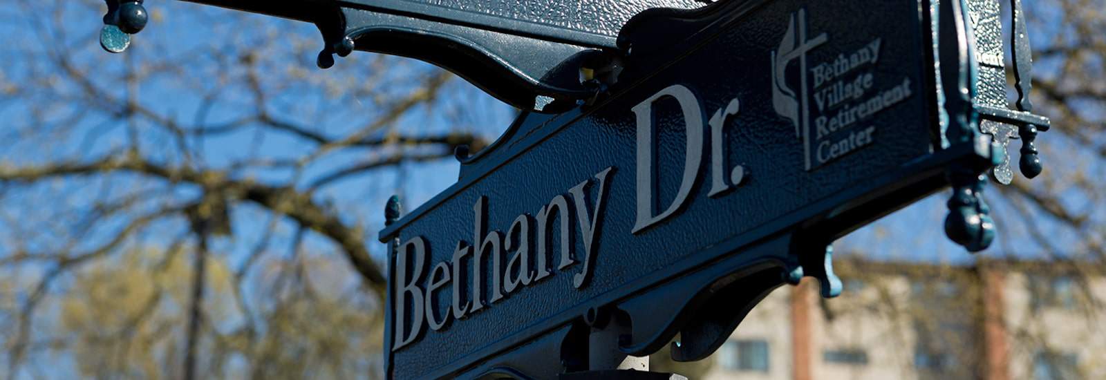 bethany drive street sign