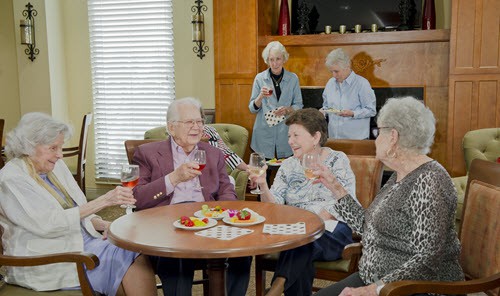 ladies dining togther
