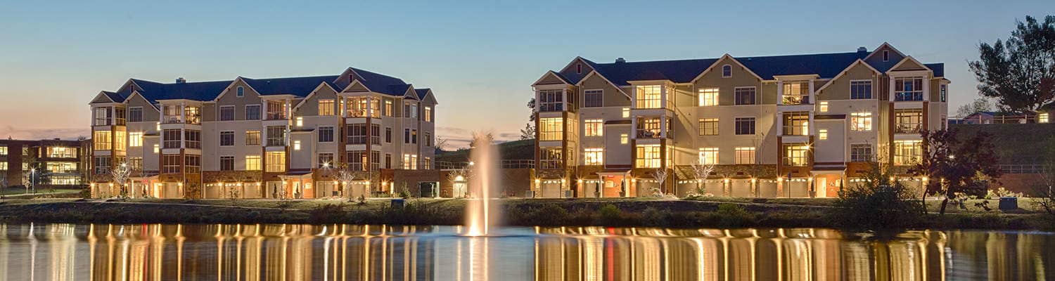 view of St. Clair Apartments at asbury place maryville