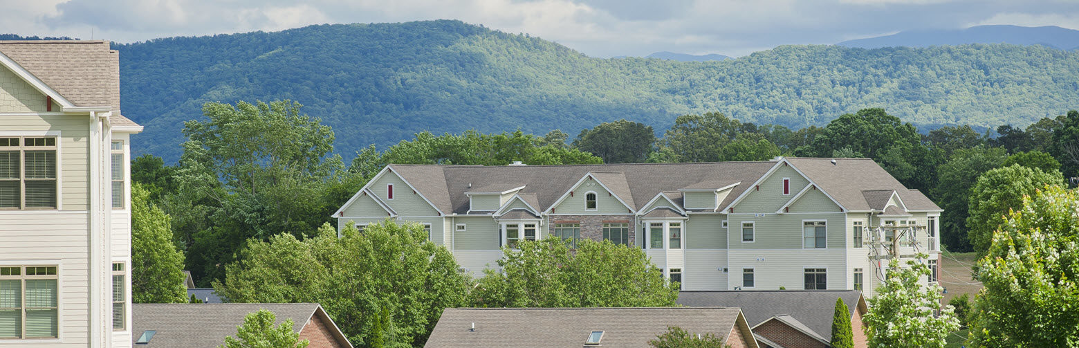exterior of Asbury Place Maryville senior living community