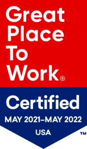 great place to work certified august 2020 to august 2021 USA