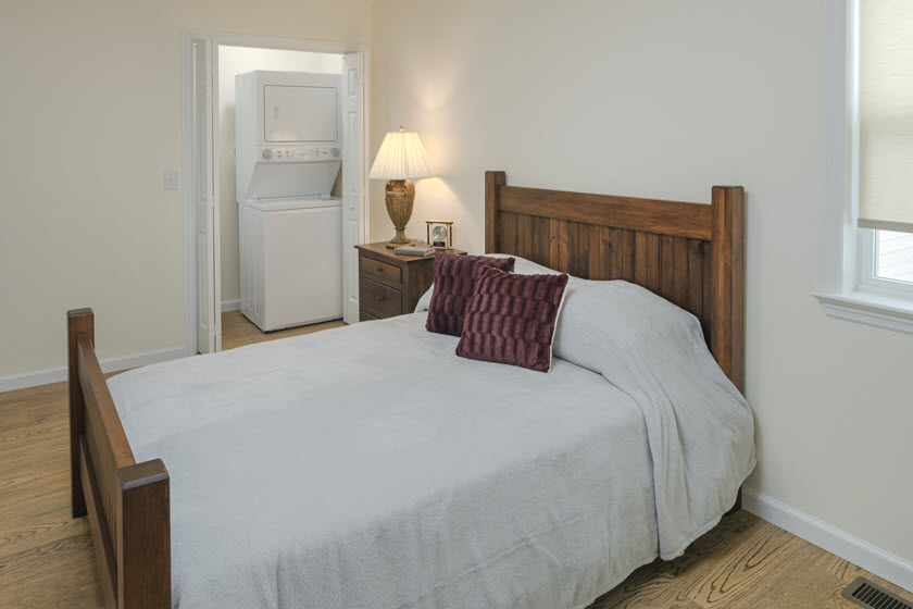 bedroom RiverWoods cottage