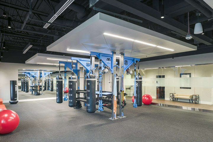 rock steady boxing studio at asbury