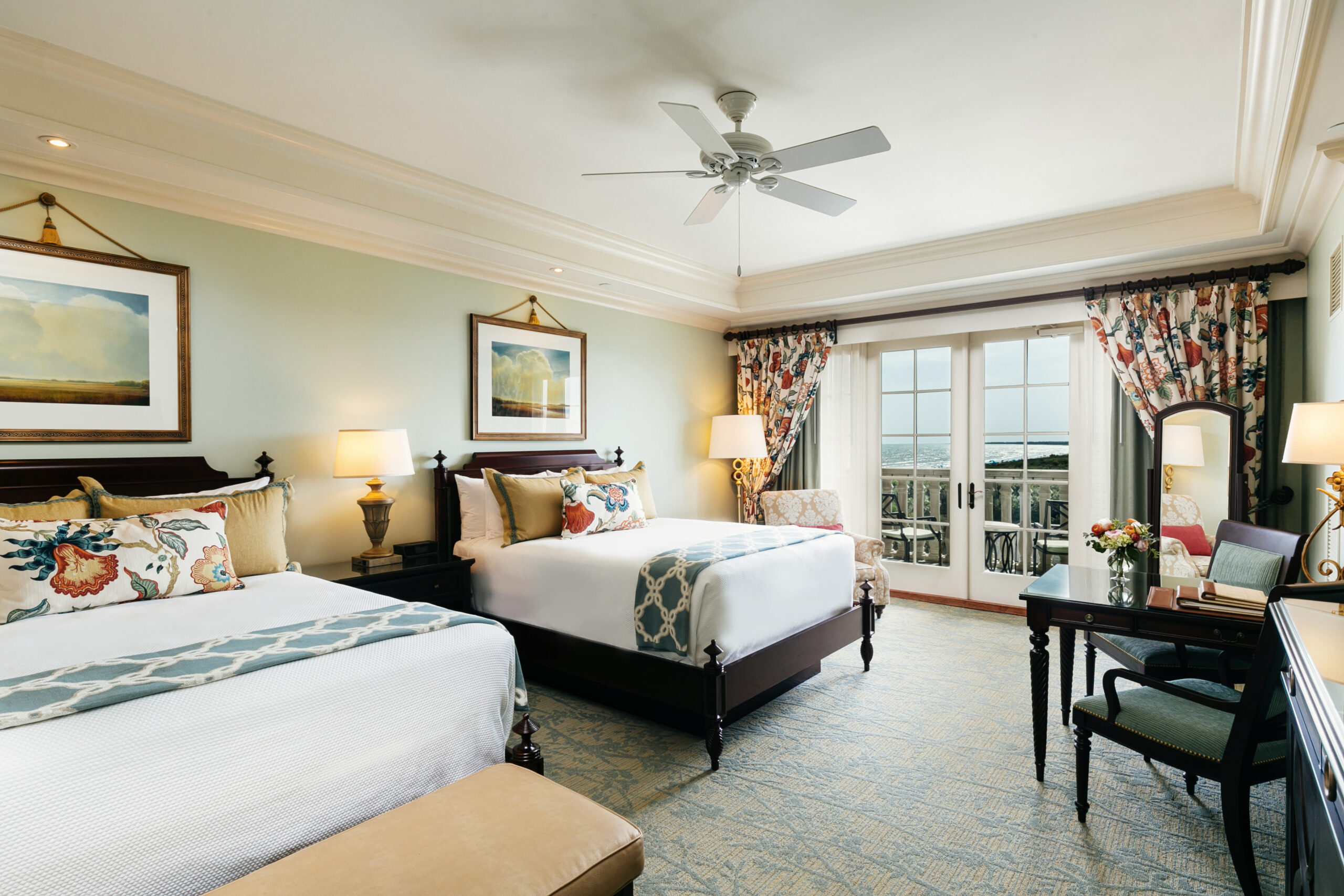 Kiawah Resort Sanctuary room with two queen beds