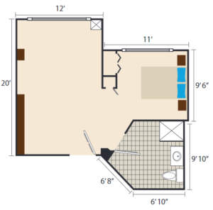 Asbury Solomons Assisted Living Floor Plan