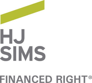 HJ Sims Banking Vertical Logo